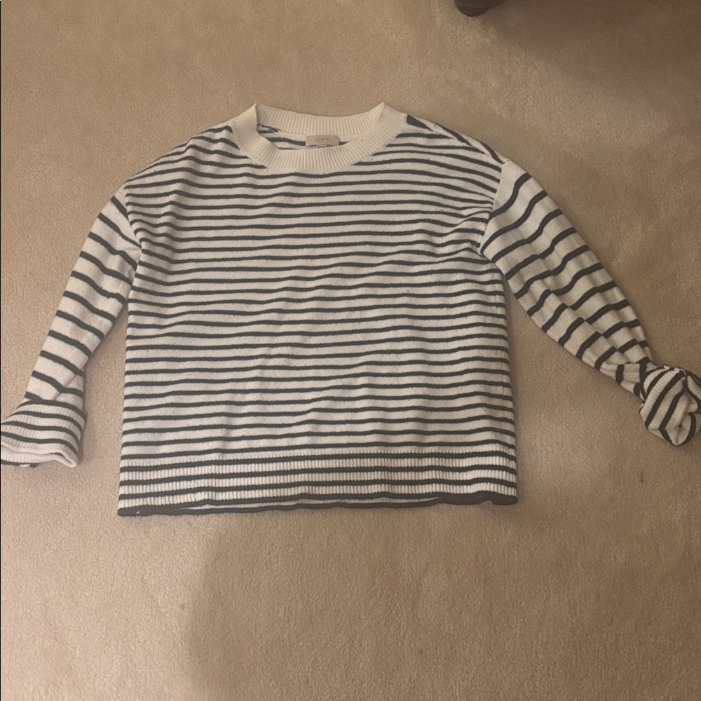 Striped Black and White Sweater